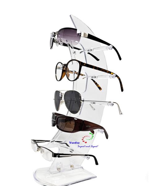 Brillenständer Brillenpräsenter Brillendisplay Brillenhalter für 5 Brillen